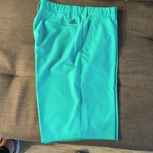 Adidas Mens Golf Short Mint Green